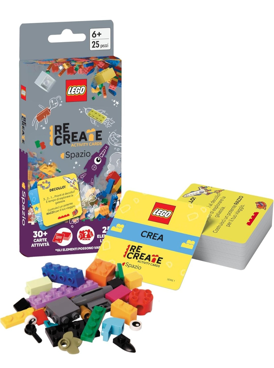 LEGO RECREATE ACTIVITY CARD - SPAZIO