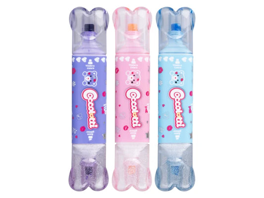 Set 3 evidenziatori con timbro Coccolotti