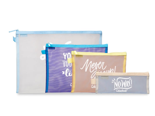 Set 4 pochette - Happy Bags