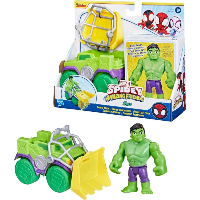 Spidey veicolo con personaggio - Hulk