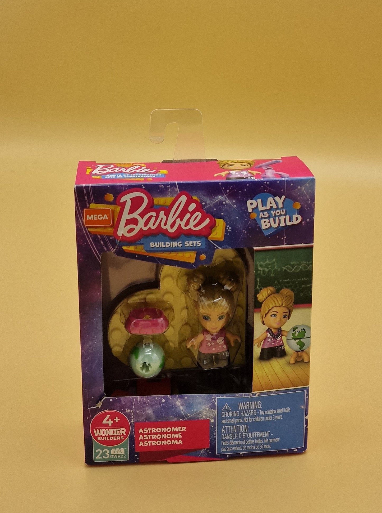 Barbie astronomer construx
