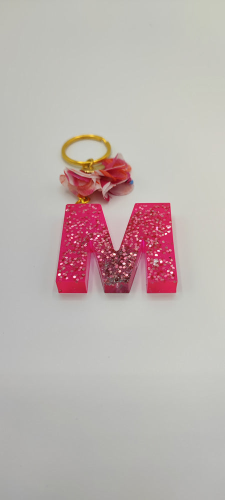 Resin Art- Portachiavi Linea Elegance Panno fiore