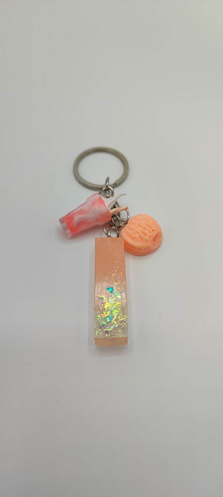 Resin Art- Portachiavi Linea Candy due Candy senza Nappina