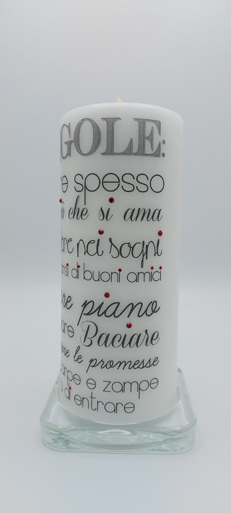 Candela Personalizzata - Misura 5