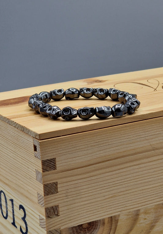 Bracciale Kamani Black Skull (Men/Unisex)