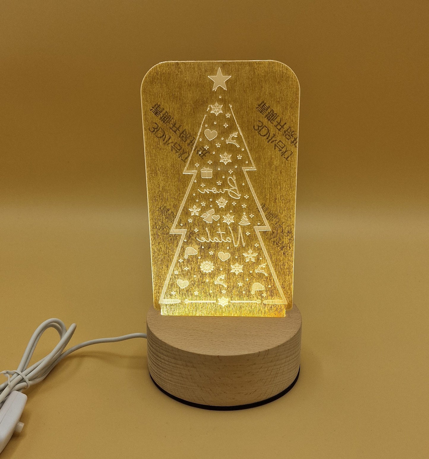 Lampada buon natale