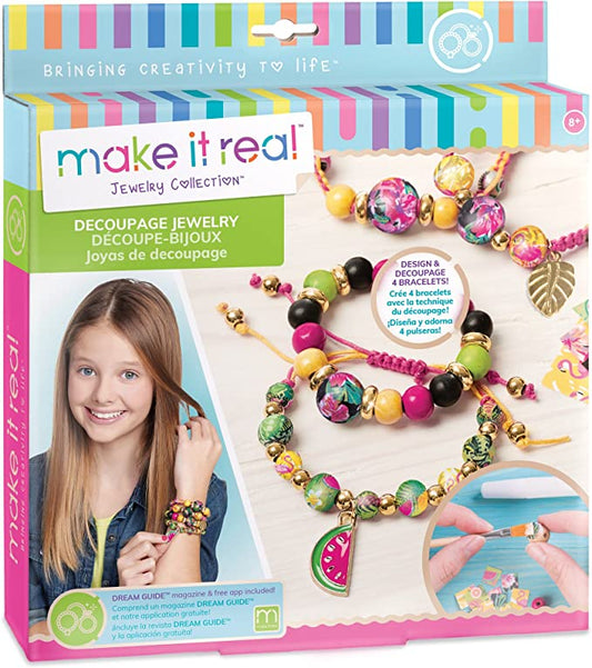 Gioielli Decoupage / Tesoro della Sirenetta