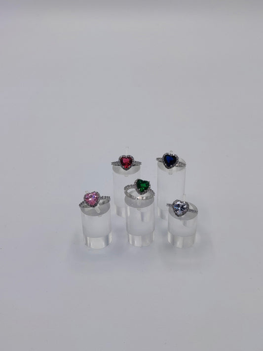 Anello Princess Heart