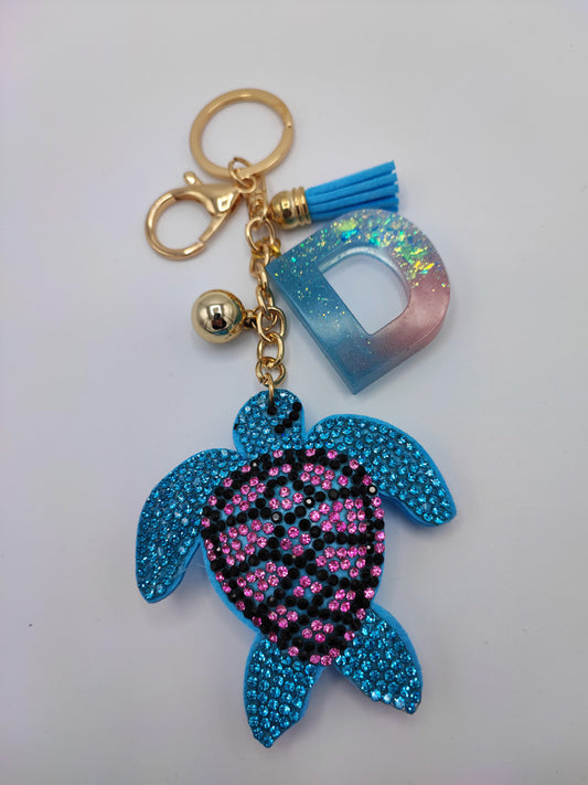 Resin Art- Portachiavi Linea Strass