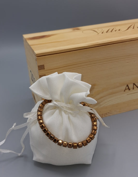 Bracciale Kamani Bronze Cube (Men/Unisex)