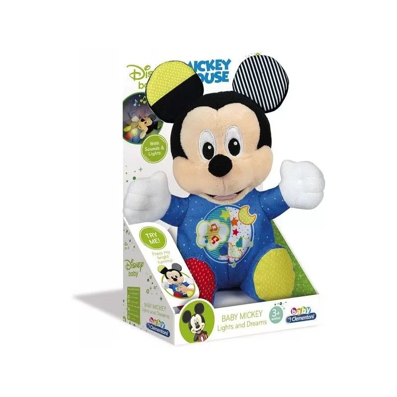 Peluche luminoso Minnie e Mickey