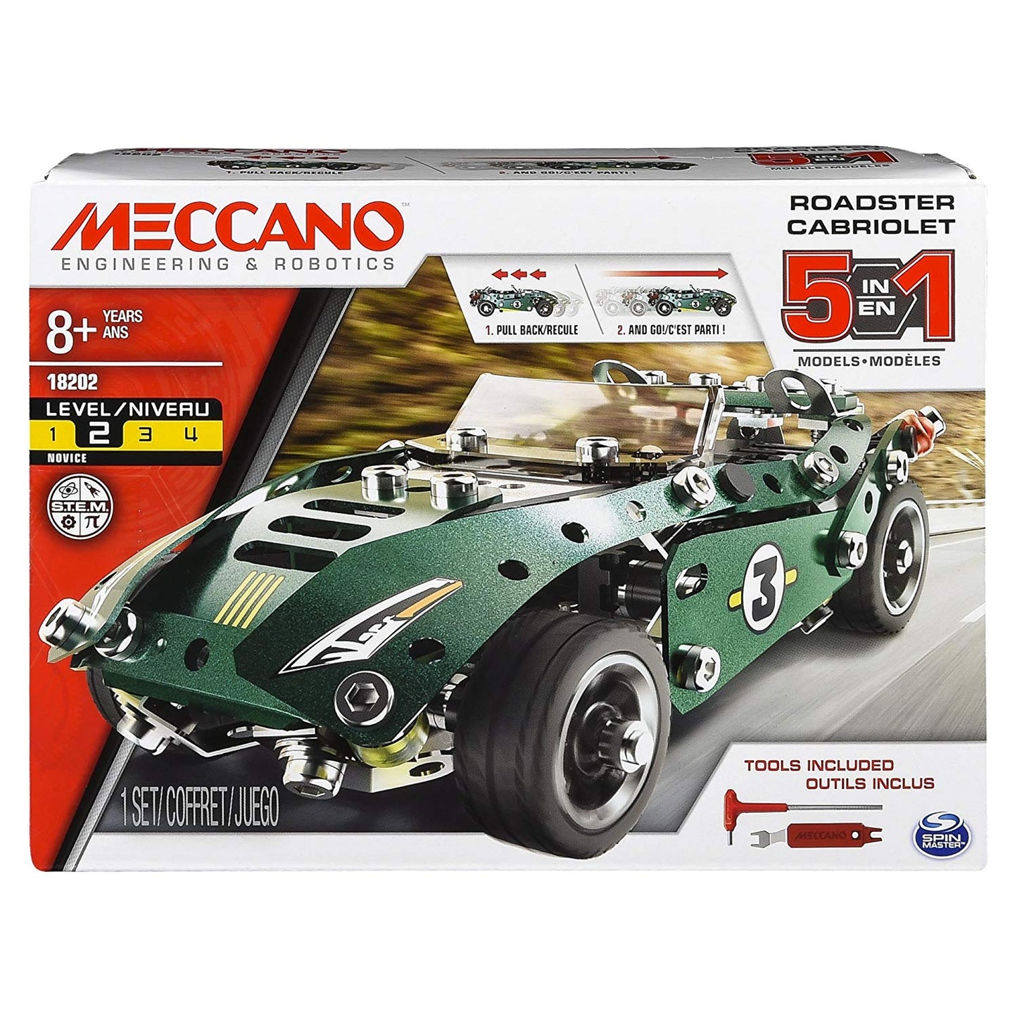 Meccano - Macchina da corsa