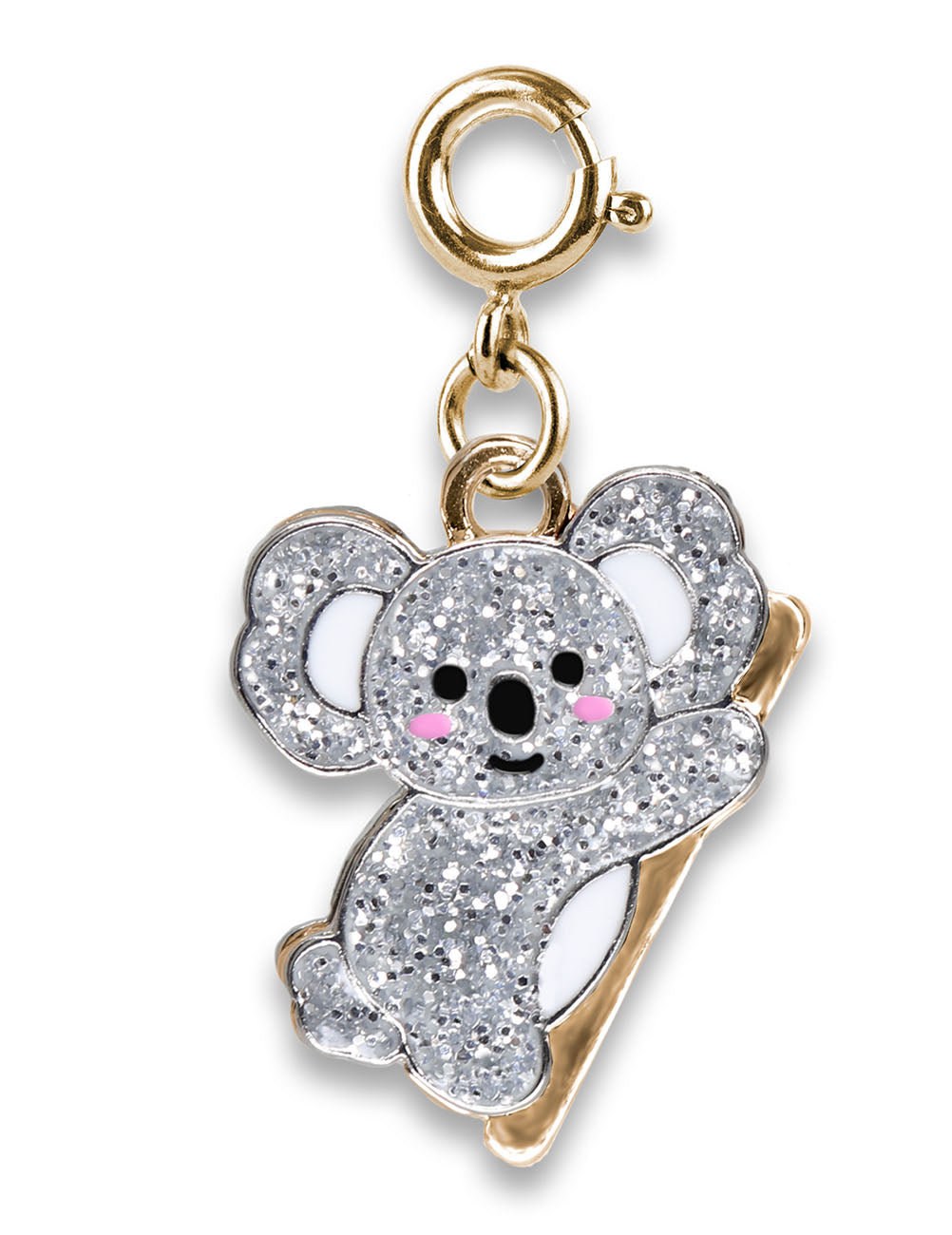 Charm koala glitter oro