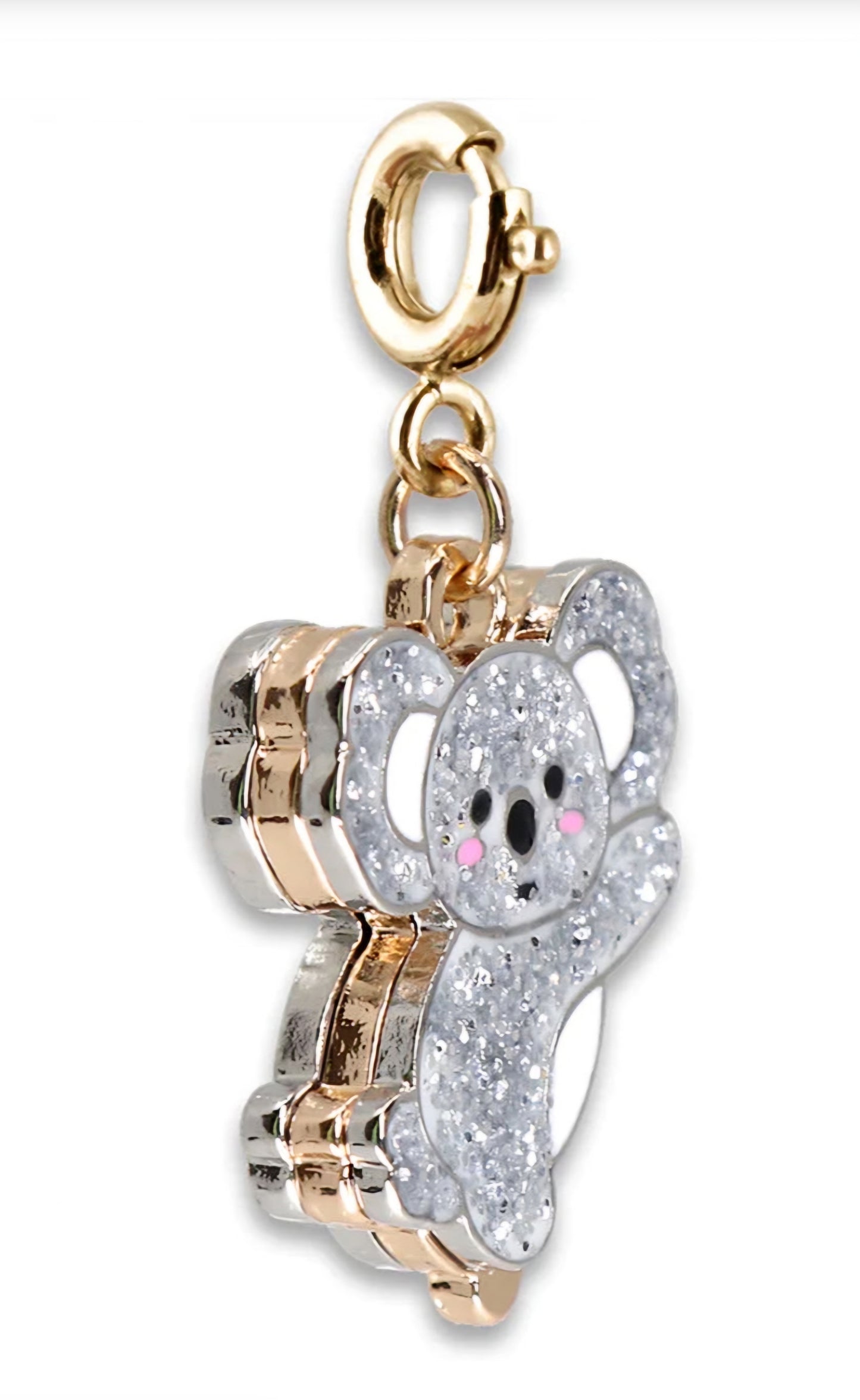 Charm koala glitter oro