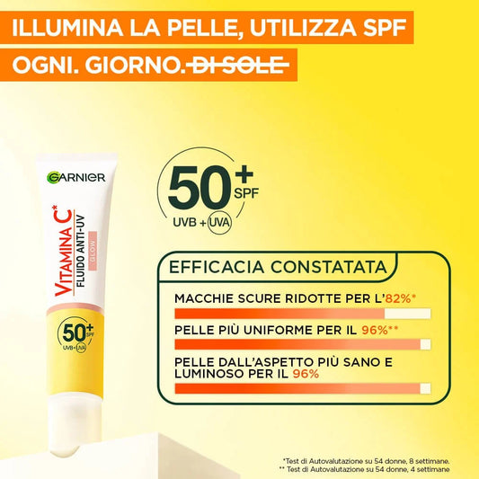 Garnier Anti-Uv Fluido Quotidiano Antimacchie glow