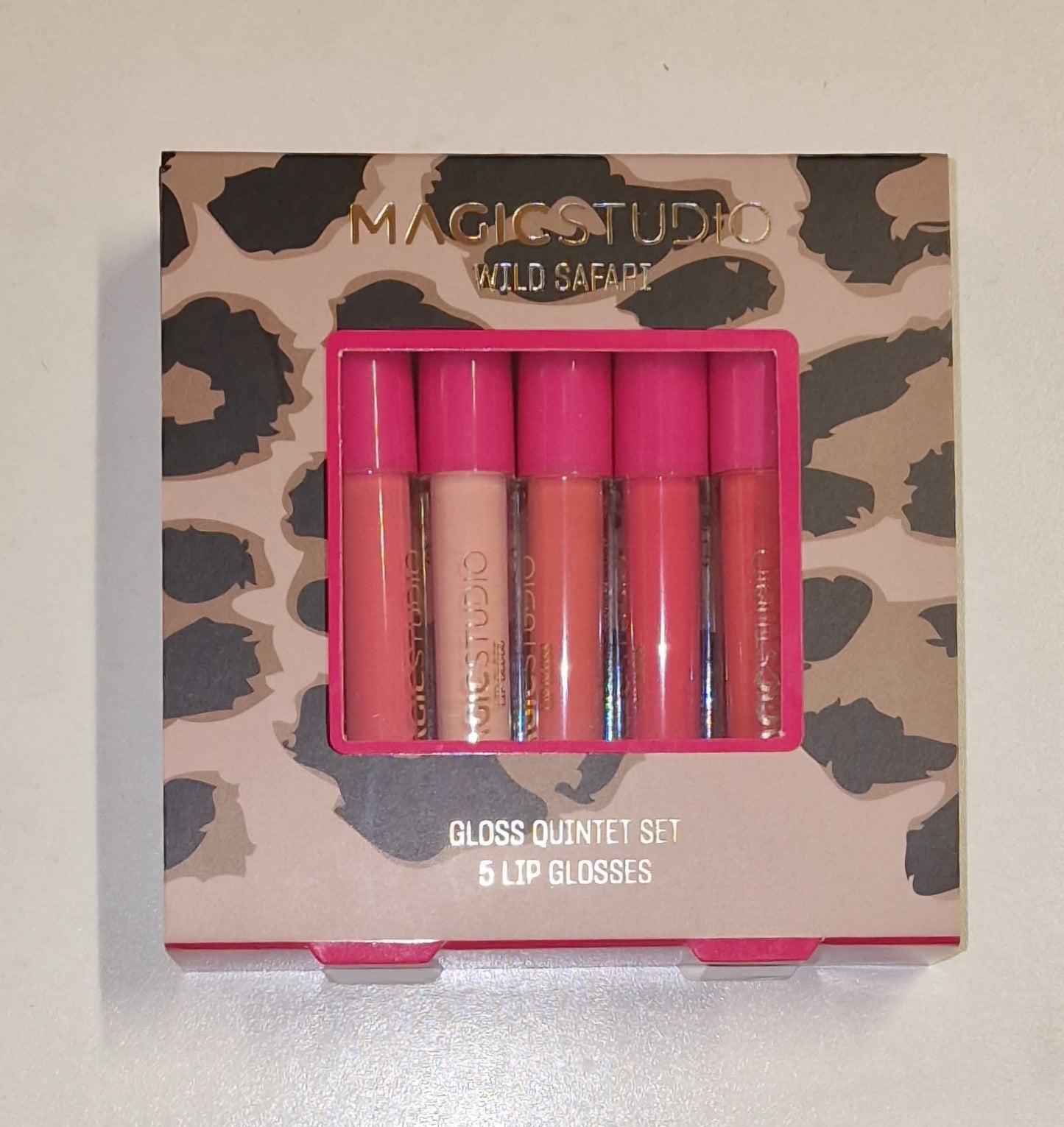 wild safari set 5 lipgloss