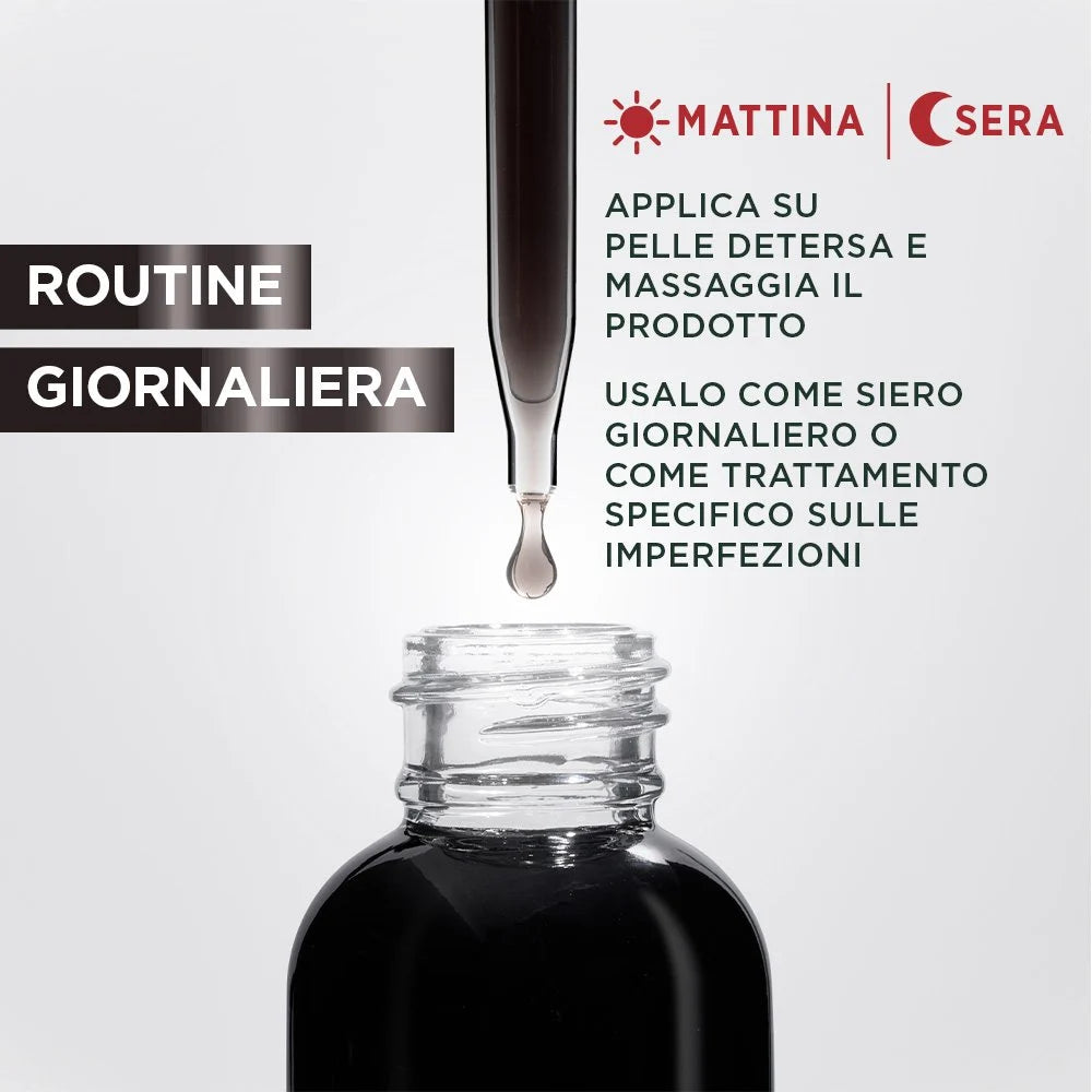 Garnier Siero anti-imperfezioni AHA-BHA con carbone