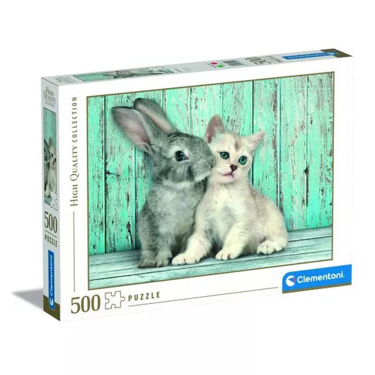 Puzzle 500 pezzi - Cat e Bunny