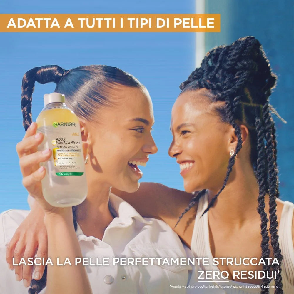 Garnier Acqua Micellare bifase Olio di Argan