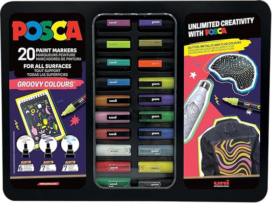 Uniposca Set completo 20 marker