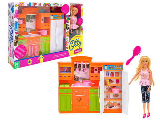 BAMBOLA CON CUCINA