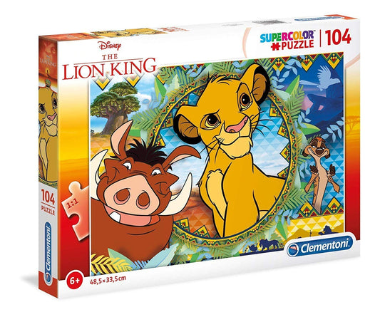 Puzzle 104 pezzi -  Re leone