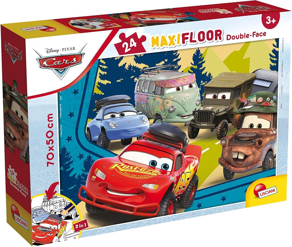 Puzzle 24 maxi floor - Cars