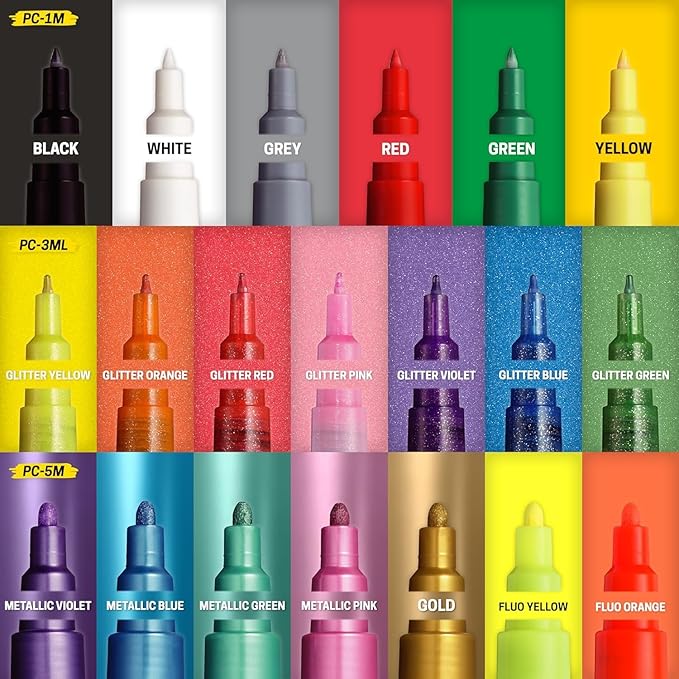 Uniposca Set completo 20 marker