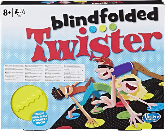 Blindfolded twister game