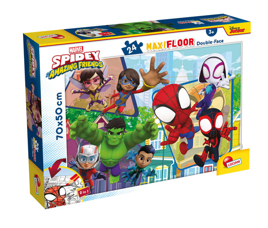 Puzzle 24 maxi floor - Spidey amazing friends