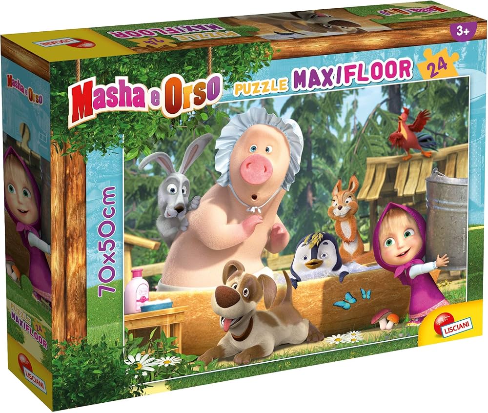 Puzzle 24 maxi floor - Masha e Orso