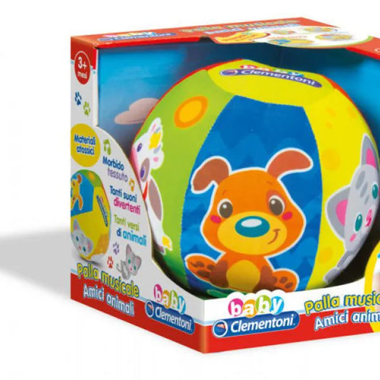 Palla musicale amici animali