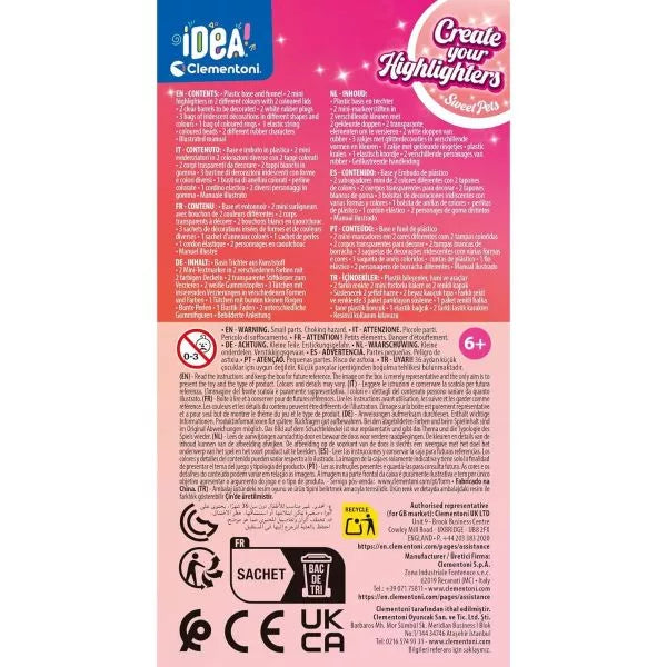crea i tuoi evidenziatori sweet pet