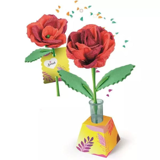 Crea i tuoi fiori rosa