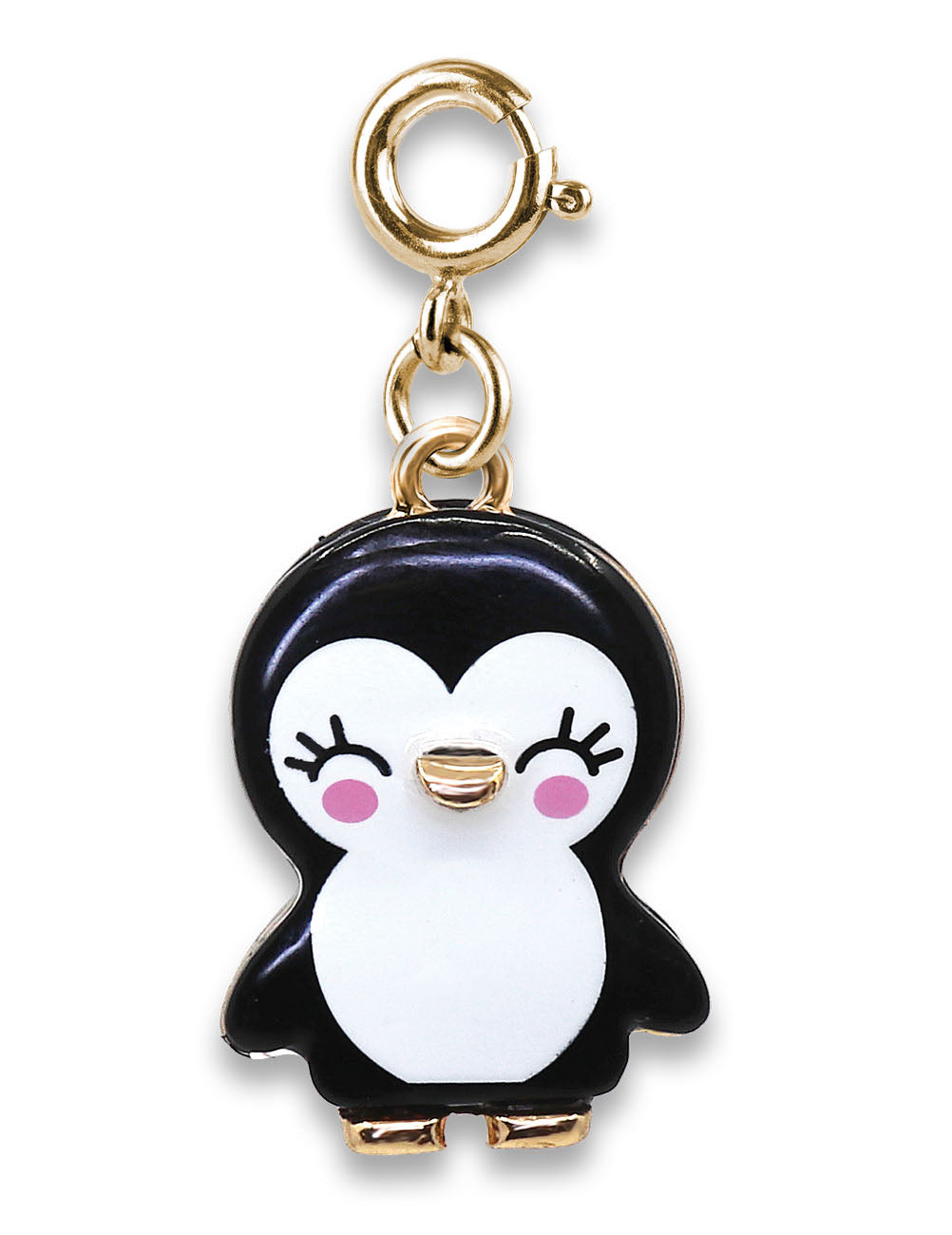 Charm pinguino d'oro