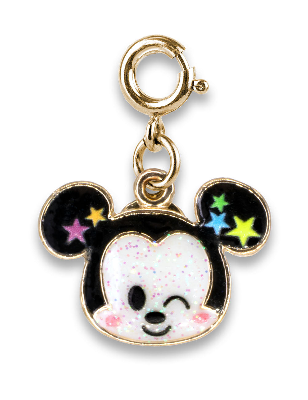 Charm Mickey mouse glitter dorato