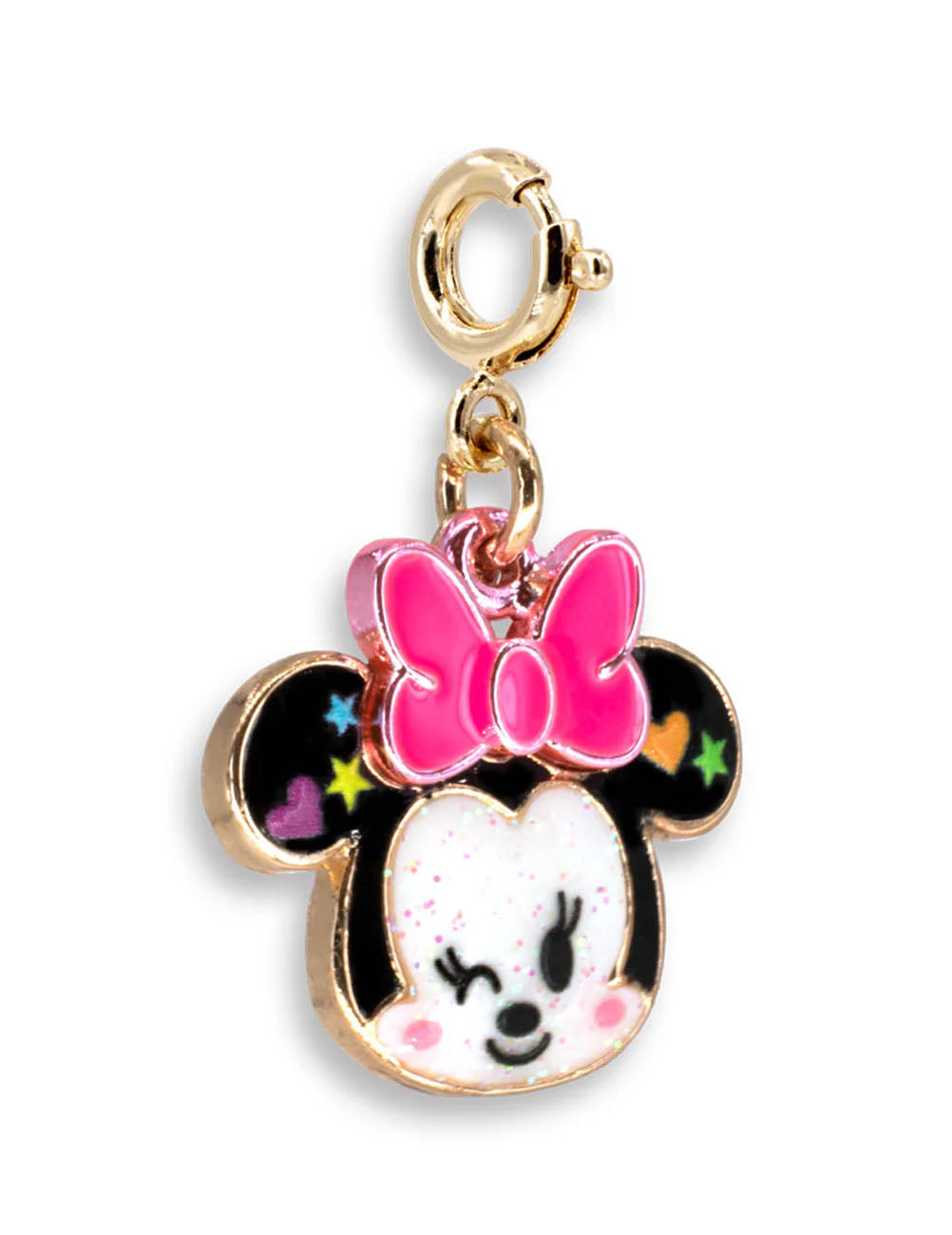 Charm Minnie glitter oro