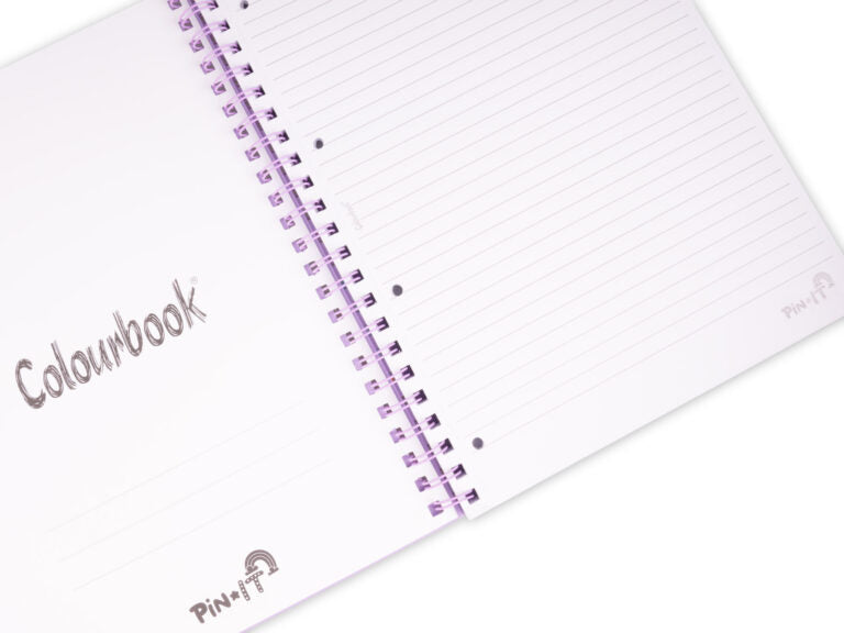 Quaderno spirale a righe A4 Pin-it
