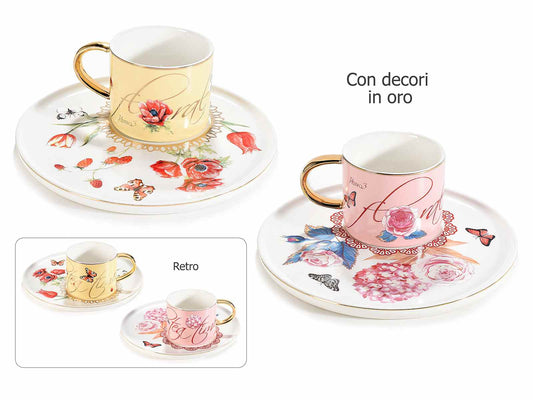 Tazza con piattino