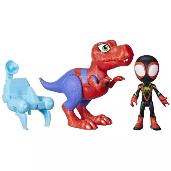 Spidey - Dino web - Spidey rex e Miles morales