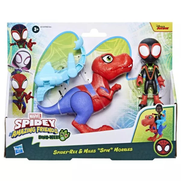 Spidey - Dino web - Spidey rex e Miles morales