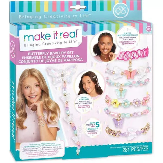 Set gioielli con farfalle