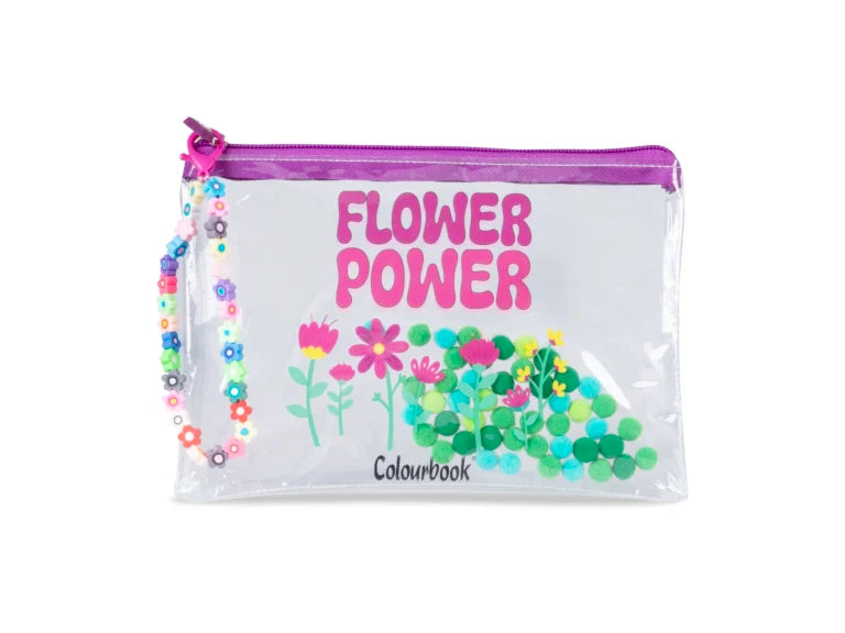 Pochette trasparente con frasi
