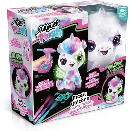 Airbrush plush magic unicorni
