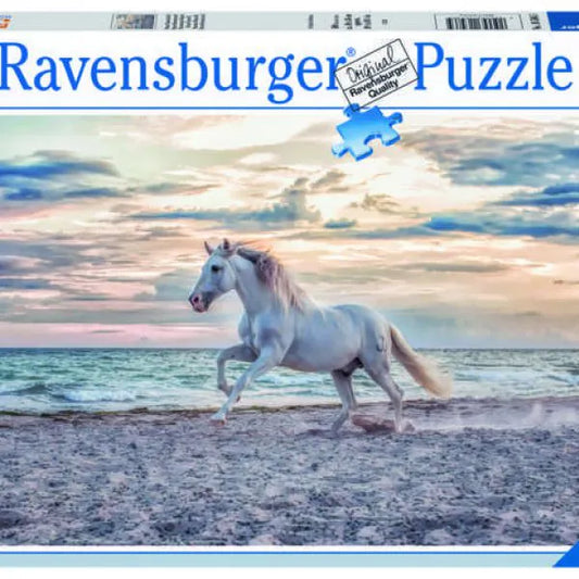 Puzzle 500 pezzi - Cavallo in spiaggia