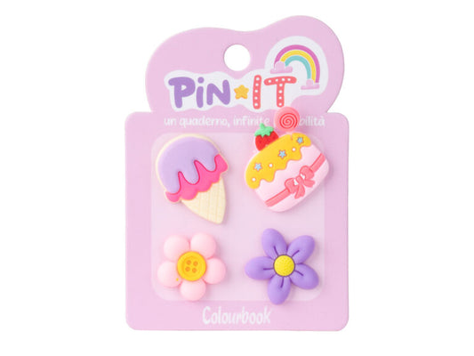 Pin-it - Ice cream & flowers