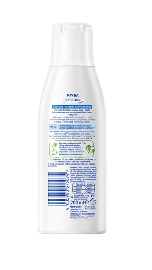 Nivea Latte detergente rinfrescante