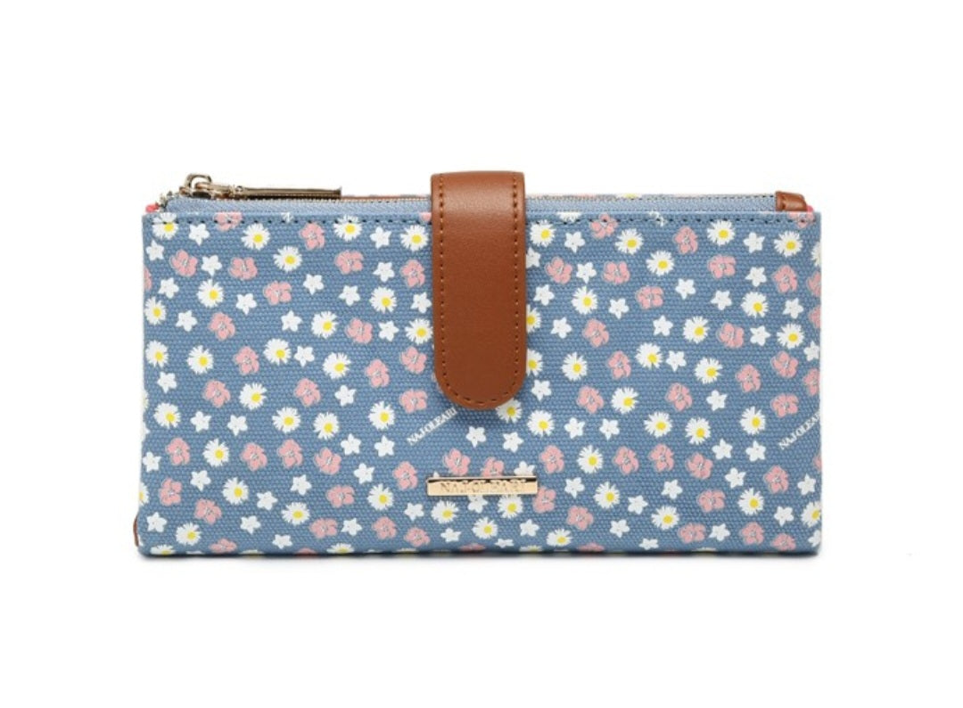 Portafoglio donna rettangolare Naj-Oleari Daisy