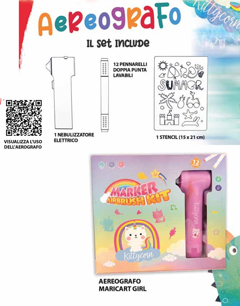 Aereografo Kittycorn