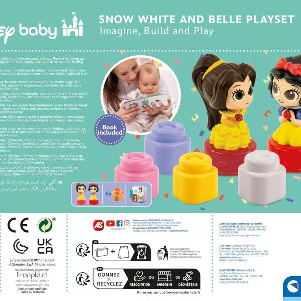 Snow with and belle playset